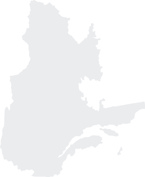 Carte du Québec